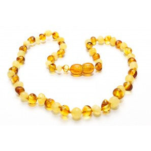Baby Necklace - Lemon/Butter