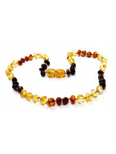 Baby Necklace - Rainbow Baroque