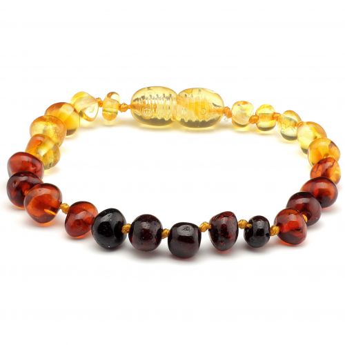 Baby Bracelet - Rainbow amber